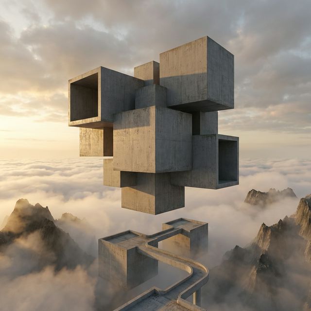 Lovart Nano Banana AI generated: Architectural Render